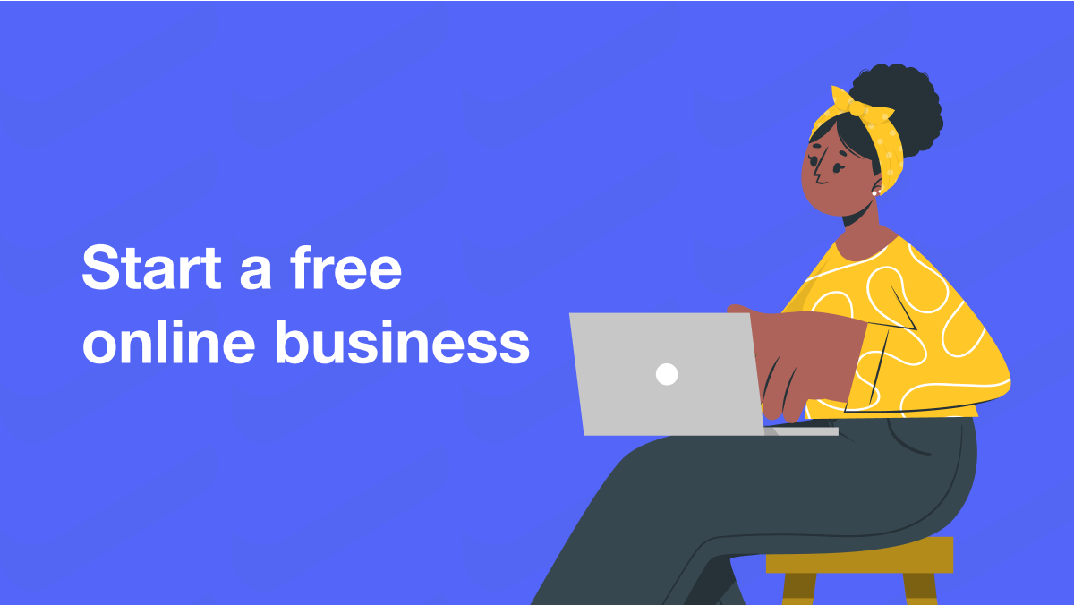 start an online business for free